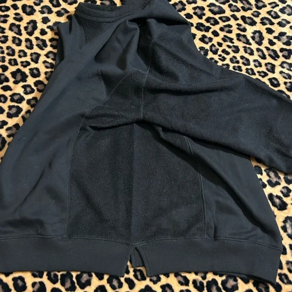 aerie Black Women's Crewneck Sweatshirt size small - Picture 6 of 7